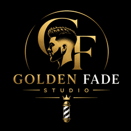Logo Golden Fade Roman Salon